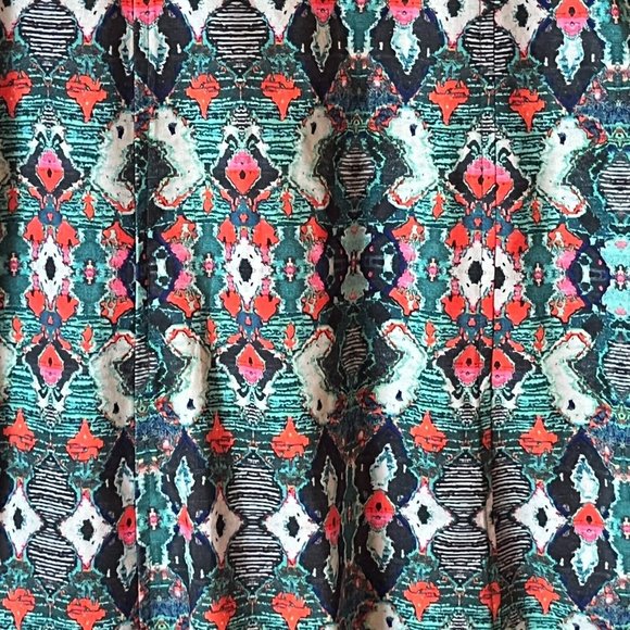 Athleta Dress Size 4 Pack Everywhere Floral Halter Athletic Swim Boho Blue Red - Picture 3 of 11